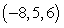 <strong>Use back-substitution to solve the system of linear equations. </strong> A) B) C) D) E)