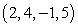 <strong>Solve the system of linear equations. </strong> A) B) C) D) E) inconsistent