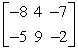 <strong>Identify the elementary row operation being performed to obtain the new row-equivalent matrix. Original Matrix New Row-Equivalent Matrix </strong> A) Add 4 times R<sub>1</sub> to R<sub>2</sub>. B) Add -4 times R<sub>2</sub> to R<sub>1</sub>. C) Add -4 times R<sub>1</sub> to R<sub>2</sub>. D) Add 4 times R<sub>1</sub> to R<sub>1</sub>. E) Add 4 times R<sub>2</sub> to R<sub>1</sub>.