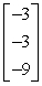 <strong>Write the augmented matrix of the system of equations below. </strong> A) B) C) D) E)