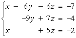 <strong>Write the augmented matrix for the system of linear equations. </strong> A) B) C) D) E)