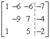 <strong>Write the augmented matrix for the system of linear equations. </strong> A) B) C) D) E)