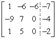 <strong>Write the augmented matrix for the system of linear equations. </strong> A) B) C) D) E)