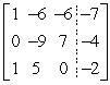 <strong>Write the augmented matrix for the system of linear equations. </strong> A) B) C) D) E)