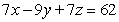 <strong>Solve the system of equations below by the Gaussian elimination method. </strong> A) B) C) D) E) no solution