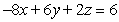 <strong>Solve the system of equations below by the Gaussian elimination method: </strong> A) B) C) D) E) no solution