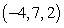 <strong>Solve the system of equations below by the Gaussian elimination method: </strong> A) B) C) D) E) no solution