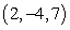 <strong>Solve the system of equations below by the Gaussian elimination method: </strong> A) B) C) D) E) no solution