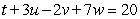 <strong>Solve the system of equations below by the Gaussian elimination method: </strong> A) B) C) D) E) no solution