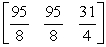 <strong>Evaluate the expression. </strong> A) B) C) D) E) not possible