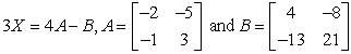 <strong>Solve for X in the equation given. </strong> A) B) C) D) E)