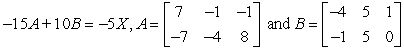 <strong>Solve for X in the equation given. </strong> A) B) C) D) E) not possible
