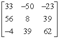 <strong>Use the matrix capabilities of a graphing utility to find AB, if possible. </strong> A) B) C) D) E) not possible