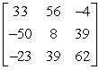 <strong>Use the matrix capabilities of a graphing utility to find AB, if possible. </strong> A) B) C) D) E) not possible