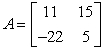 <strong>Given matrix Find the inverse matrix.</strong> A) B) C) D) E)