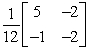 <strong>Find the inverse of the matrix (if it exists).</strong> A) B) C) D) E) does not exist
