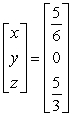 <strong>Solve the system of linear equations using an inverse matrix.</strong> A) B) C) D) E)