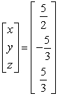 <strong>Use the matrix capabilities of a graphing utility to solve the following system of linear equations: </strong> A) B) C) D) E)