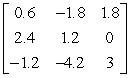 <strong>Use the matrix capabilities of a graphing utility to find the determinant of the matrix </strong> A) B) C) D) E)