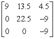 <strong>Use the matrix capabilities of a graphing utility to find the determinant of the matrix </strong> A) B) C) D) E)