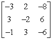 Find all (a) minors and (b) cofactors of the matrix Show your work.