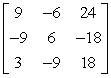 <strong>Find the determinant of by the method of expansion by cofactors.</strong> A) B) C) D) E)