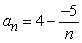 <strong>Write an expression for the apparent nth term of the sequence.(Assume that n begins with 1.) </strong> A) B) C) D) E)