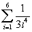 <strong>Write the given series in summation notation. </strong> A) B) C) D) E)