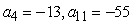 <strong>Find a formula for a<sub>n</sub> for the arithmetic sequence. </strong> A) B) C) D) E)