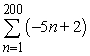 <strong>Find the partial sum. </strong> A) -100,098 B) -99,102 C) -100,900 D) -101,103 E) -100,100