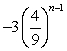 <strong>Find the nth term of the geometric sequence. </strong> A) B) C) D) E)