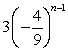 <strong>Find the nth term of the geometric sequence. </strong> A) B) C) D) E)