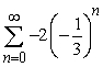 <strong>Find the sum of the infinite geometric series. </strong> A) B) C) D) E) undefined