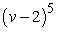 <strong>Use the Binomial Theorem to expand and simplify the expression. </strong> A) B) C) D) E)