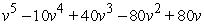 <strong>Use the Binomial Theorem to expand and simplify the expression. </strong> A) B) C) D) E)