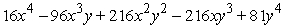 <strong>Use the Binomial Theorem to expand and simplify the expression. </strong> A) B) C) D) E)