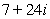 <strong>Use the Binomial Theorem to simplify the power of the complex number. </strong> A) B) C) D) E)