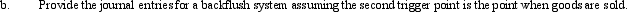 MaximumTec has implemented JIT had the following transactions: Required: