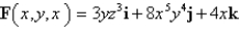 <strong>Find the curl of the vector field F. </strong> A) B) C) D)