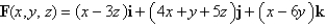 Find the curl of the vector field.