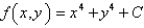 <strong>Determine whether F is conservative.If so,find a function f such that . </strong> A) B) C) D) not conservative