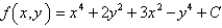 <strong>Determine whether F is conservative.If so,find a function f such that . </strong> A) B) C) D) not conservative