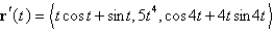 <strong>Find the derivative of the vector function. </strong> A) B) C) D) E)
