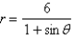 <strong>Write a polar equation in r and \theta of an ellipse with the focus at the origin,with the eccentricity and vertex at .</strong> A) B) C) D) E)