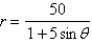 <strong>Write a polar equation in r and of a hyperbola with the focus at the origin,with the eccentricity and directrix .</strong> A) B) C) D) E)