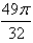 <strong>Find the area of the region enclosed by one loop of the curve. </strong> A) B) C) D) E)
