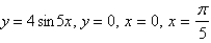 Find the centroid of the region bounded by the given curves.