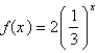 <strong>Find the exponential function whose graph is given. </strong> A) B) C) D) E)