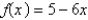Find a formula for the inverse of the function.