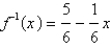 <strong>Find a formula for the inverse of the function. </strong> A) B) C) D) E)